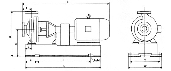 IHF型襯氟塑料離心泵,襯氟離心泵規(guī)格，襯氟離心泵價(jià)格，襯氟離心泵廠家